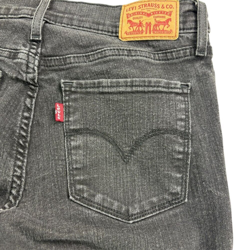 Levi’s 711 Skinny Jeans Women’s Black Wash – Size W27 L28 (US 4) - Picture 8 of 15